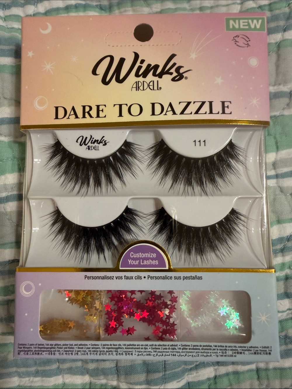 Ardell Winks Dare to Dazzle False Lashes - Black